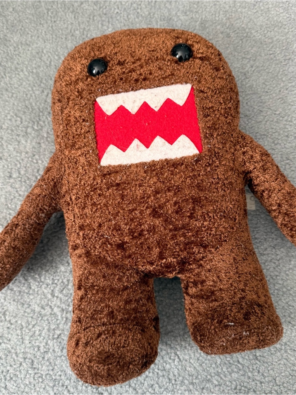 Domo 10" Plush Medium Brown Nanco 2011 euc